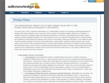 Tablet Screenshot of privacy.adknowledge.com