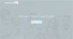 Desktop Screenshot of adknowledge.com